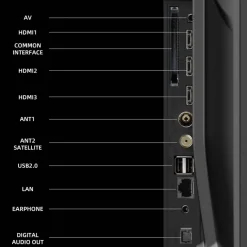 CHiQ QLED-Fernseher L43QM10V B/H: ca. 96x60 cm