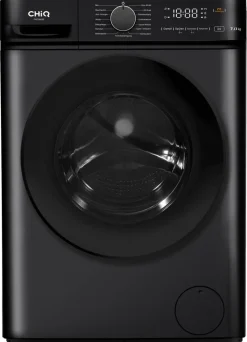 CHiQ Waschmaschine PW73863B schwarz B/H/T: ca. 60x85x46,5 cm ca. 7 kg