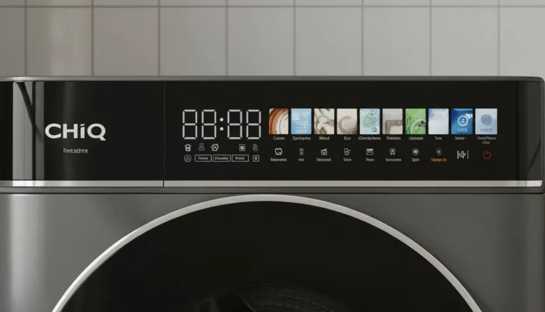 CHiQ Waschmaschine PW86581G grau B/H/T: ca. 60x85x52 cm ca. 8 kg