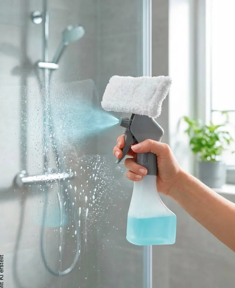 CLEANmaxx Akku-Fensterreiniger weiß Kunststoff B/H/L: ca. 28x14x34 cm