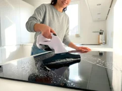 CLEANmaxx Akku-Fensterreiniger weiß Kunststoff B/H/L: ca. 28x14x34 cm