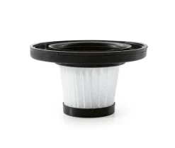 CLEANmaxx Akku-Handstaubsauger rot schwarz B/H/L: ca. 10x12x37 cm