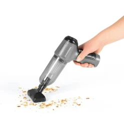 CLEANmaxx Akku-Handstaubsauger anthrazit schwarz B/H/L: ca. 17x7x23,5 cm