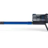 CLEANmaxx Akku-Staubsauger blau grau B/H/L: ca. 18,1x24,5x39,5 cm