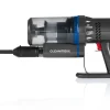 CLEANmaxx Handstaubsauger grau blau Metall Kunststoff B/H/L: ca. 110x22x26 cm