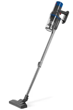CLEANmaxx Handstaubsauger grau blau Metall Kunststoff B/H/L: ca. 110x22x26 cm