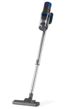 CLEANmaxx Handstaubsauger grau blau Metall Kunststoff B/H/L: ca. 110x22x26 cm