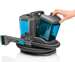 CLEANmaxx Reiniger 30098 grau blau Kunststoff B/H/L: ca. 17,1x27,2x25,7 cm