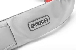 CLEANmaxx Shiatsu-Massagegerät grau lila