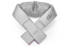 CLEANmaxx Shiatsu-Massagegerät grau lila