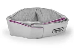 CLEANmaxx Shiatsu-Massagegerät grau lila