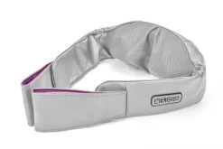 CLEANmaxx Shiatsu-Massagegerät grau lila