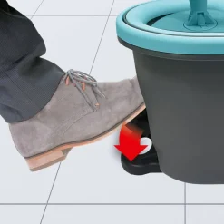 CLEANmaxx Wischmoppset türkis