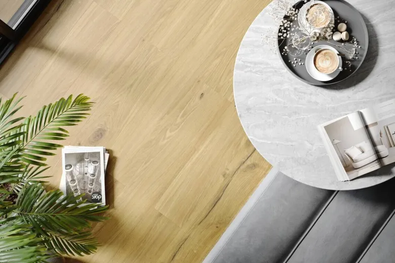 Click-Vinylboden Honey Oak 2,304 m² im Paket B/L: ca. 120x24 cm pro Paket