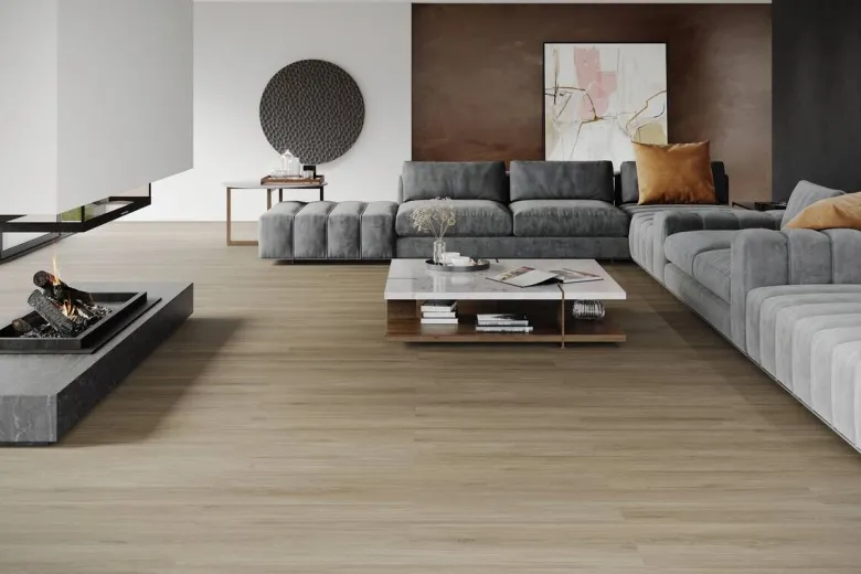 Click-Vinylboden Tuscon Oak 2,304 m² im Paket B/L: ca. 120x24 cm pro Paket