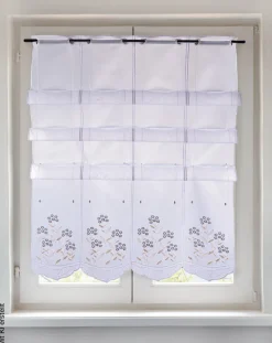 Clipstore-Meterware Nadja beige H: ca. 140 cm