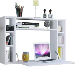 Computertisch Wandila weiß B/H/T: ca. 90x60x20 cm