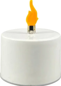 Concord LED-Teelicht weiß B/H/L: ca. 6,5x8x6,5 cm