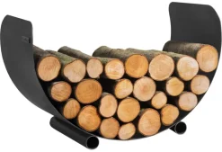 CookKing Kaminholzregal Turyn 70 schwarz B/H/T: ca. 70x45x36 cm
