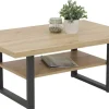 Couchtisch Anton Eiche Artisan Nachbildung B/H/T: ca. 105x45x69 cm