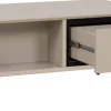 Couchtisch Arona sand schwarz B/H/T: ca. 94x40x55 cm