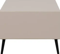 Couchtisch Arona sand schwarz B/H/T: ca. 94x40x55 cm
