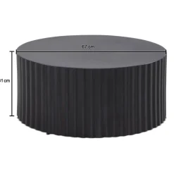 Couchtisch B/H/T: ca. 67x31x67 cm