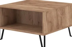 Couchtisch BILBAO Eiche Tabak Nachbildung B/H/T: ca. 60x37x60 cm