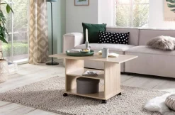 Couchtisch braun B/H/T: ca. 95x51x54 cm