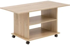 Couchtisch braun B/H/T: ca. 95x51x54 cm