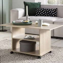 Couchtisch braun B/H/T: ca. 95x51x54 cm