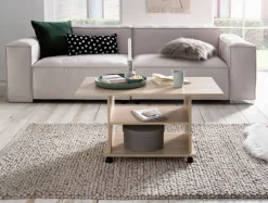 Couchtisch braun B/H/T: ca. 95x51x54 cm