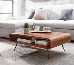 Couchtisch braun B/H/T: ca. 55x30x90 cm