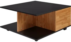 Couchtisch braun B/H/T: ca. 70x36x70 cm