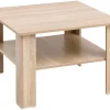 Couchtisch braun B/H/T: ca. 60x42x60 cm