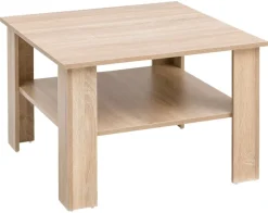 Couchtisch braun B/H/T: ca. 60x42x60 cm