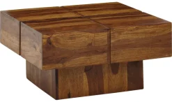 Couchtisch braun B/H/T: ca. 58x30x58 cm