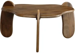 Couchtisch braun B/H/T: ca. 78x40x78 cm