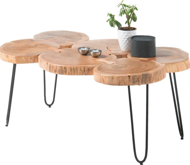 Couchtisch Cole natur B/H/T: ca. 100x45x65 cm