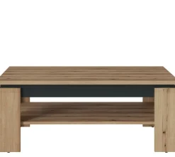Couchtisch Corte Eiche Evoke Oak Nachbildung anthrazit B/H/T: ca. 110x43x67 cm