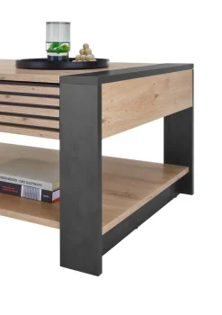 Couchtisch Felipe Eiche Artisan Nachbildung B/H/T: ca. 107x42x60 cm