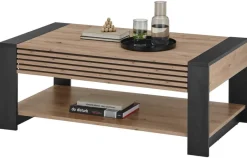 Couchtisch Felipe Eiche Artisan Nachbildung B/H/T: ca. 107x42x60 cm