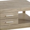 Couchtisch Festival Eiche Sonoma Nachbildung B/H/T: ca. 80x46x80 cm