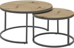 Couchtisch Gino 2 Eiche Artisan Nachbildung