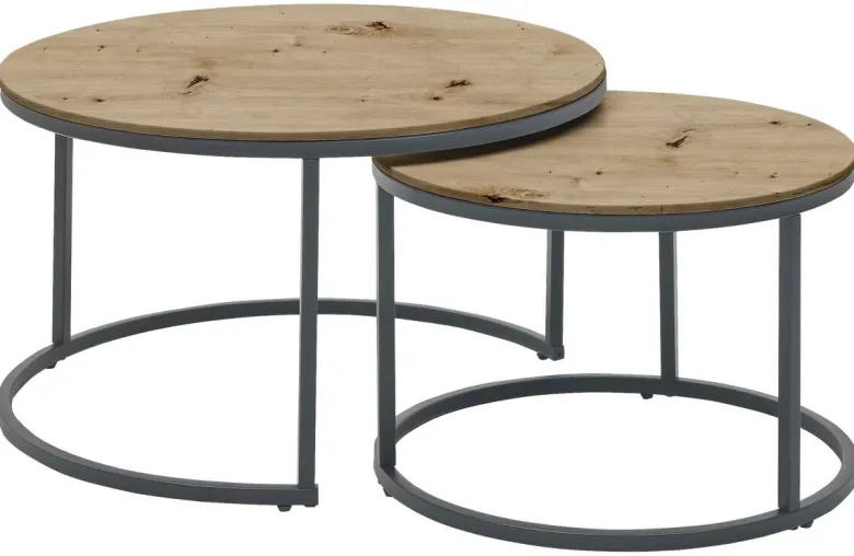 Couchtisch Gino 2 Eiche Artisan Nachbildung