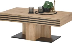 Couchtisch Luara Eiche Artisan Nachbildung B/H/T: ca. 110x44x60 cm