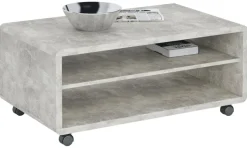 Couchtisch Martigny Beton Optik B/H/T: ca. 100x43x59 cm