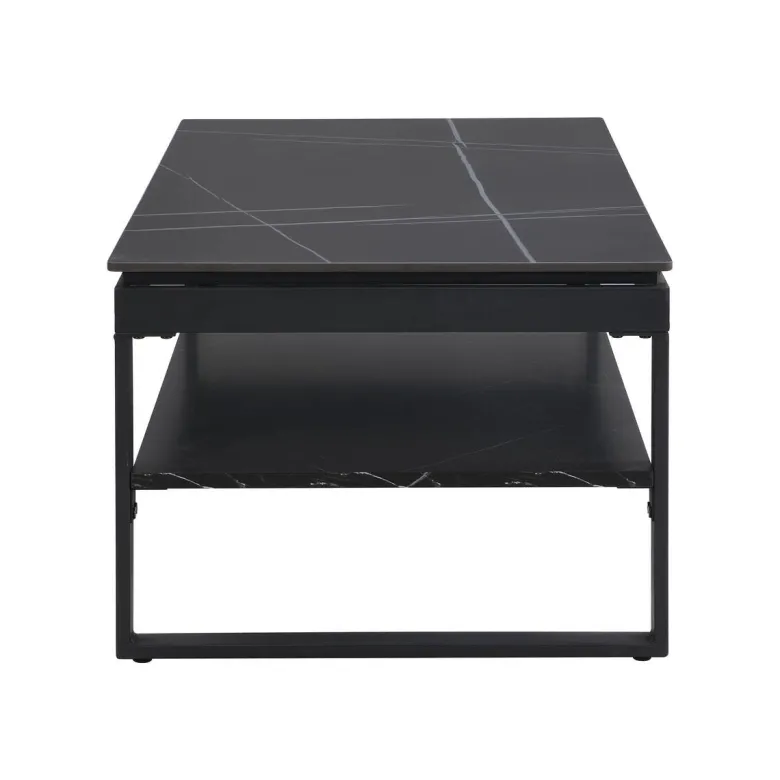 Couchtisch Mia schwarz Keramik Optik B/H/T: ca. 120x45x60 cm