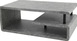 Couchtisch Pico Stone Optik B/H/T: ca. 110x42x60 cm