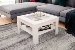 Couchtisch RALPH weiß B/H/T: ca. 67x43x67 cm
